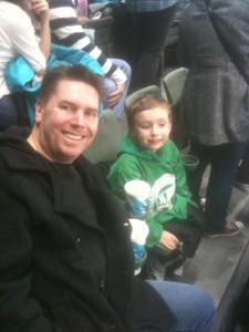 Ty at Silvertips Game